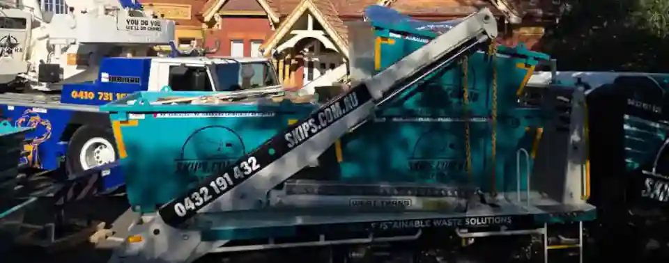 Skip Hire Service Delivery Suburbs Rowville Skip Bin Truck with Skip Bins Doncaster